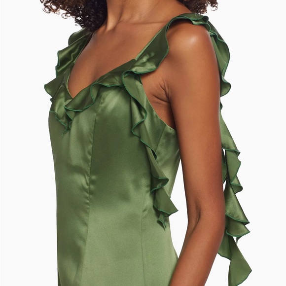 Amanda Uprichard Sonnet Silk Gown. NWT - Picture 4 of 5